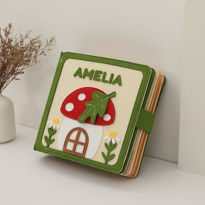 Fairy Garden personalized quiet book