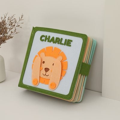 Wild Safari personalized quiet book